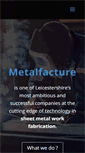 Mobile Screenshot of metalfacture.com