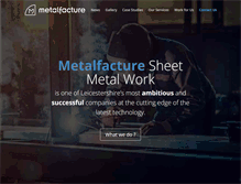 Tablet Screenshot of metalfacture.com